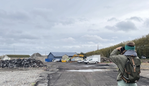 La Presqu'île, les artistes et les bulldozers. 