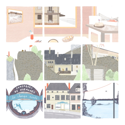 Le territoire normand comme canevas