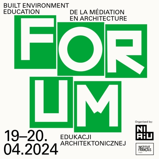 FORUM INTERNATIONAL De la médiation en architecture