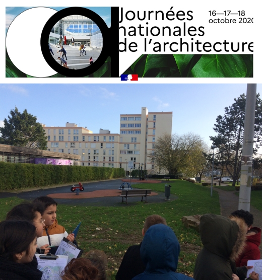 Levez les yeux ! Les architectes dans les classes (2020) - © Territoires pionniers