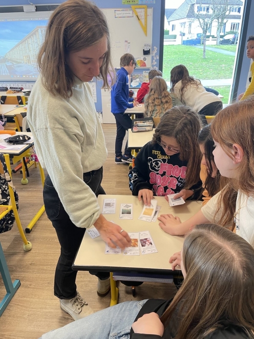 Atelier avec les CM2 de Frénouville